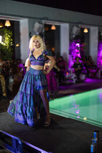 Load image into Gallery viewer, Purple Kaleidoscope Bollywood Set
