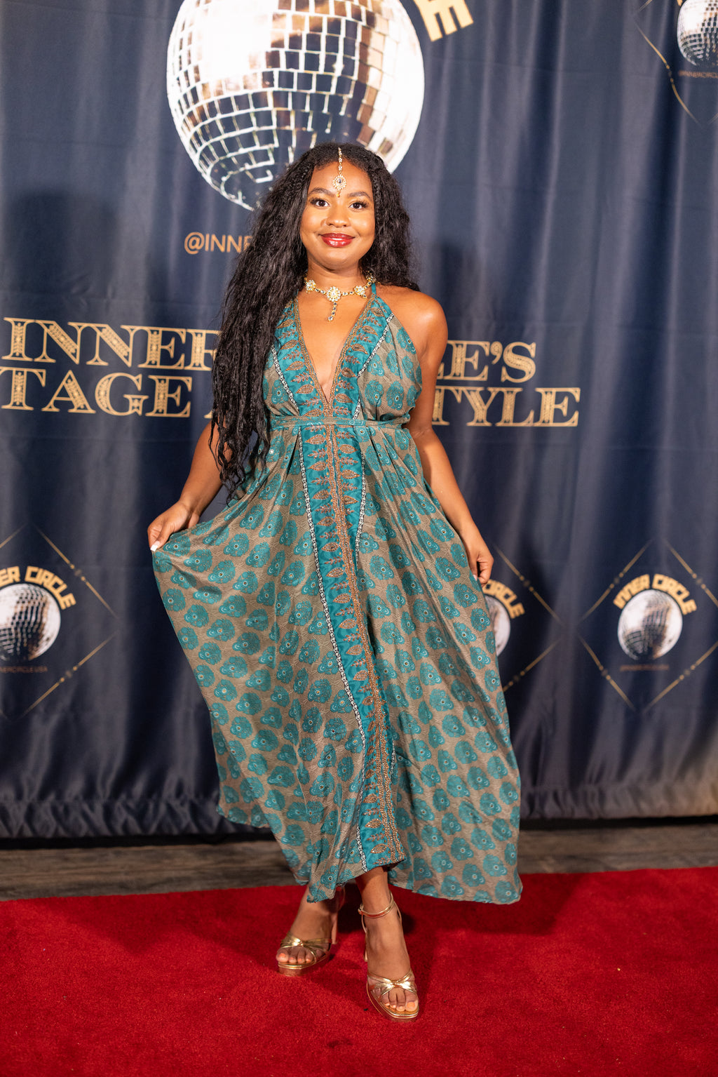 Bohemian Turquoise Magic Dress