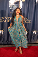 Load image into Gallery viewer, Bohemian Turquoise Magic Dress

