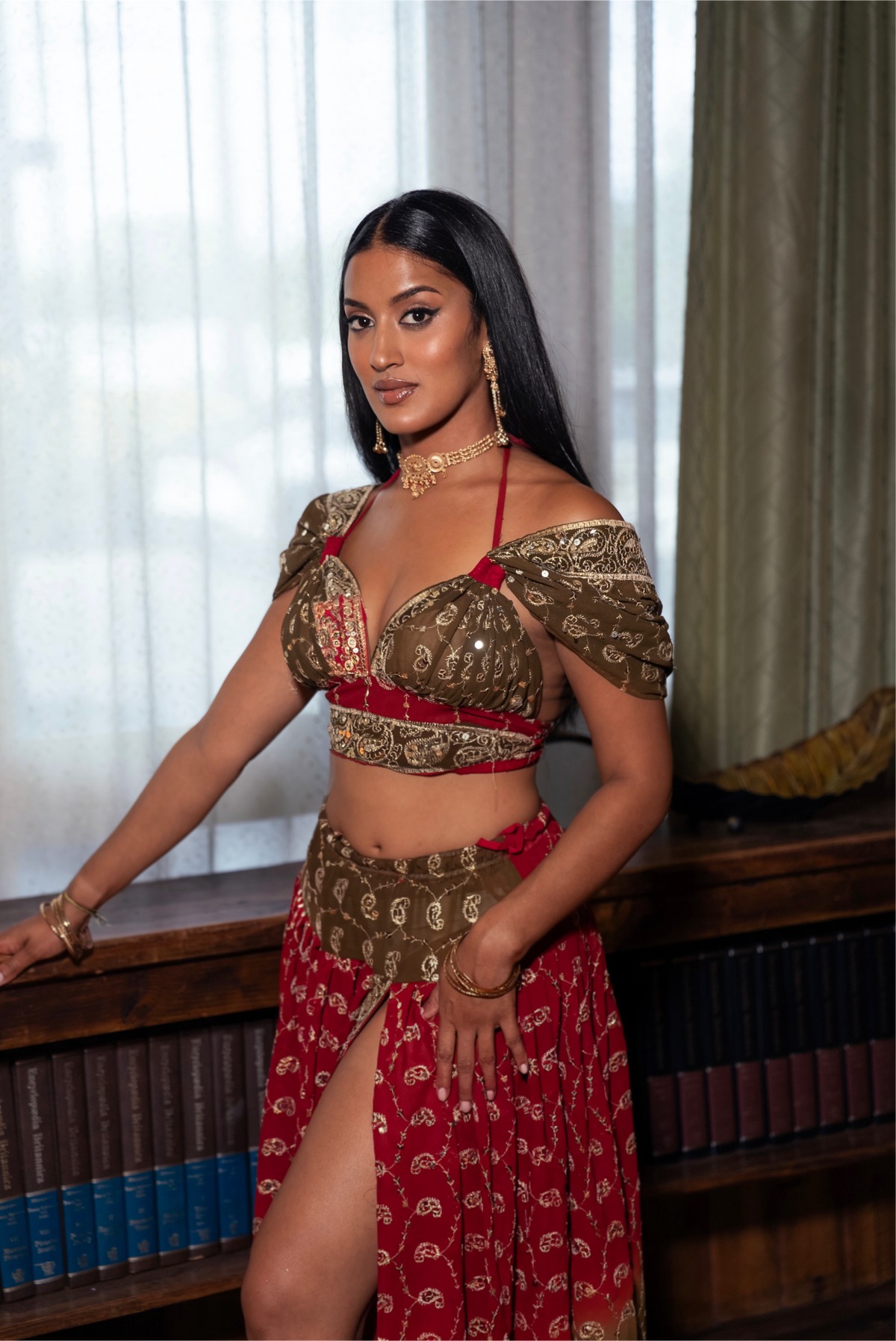 Royal Olive Goddess Set