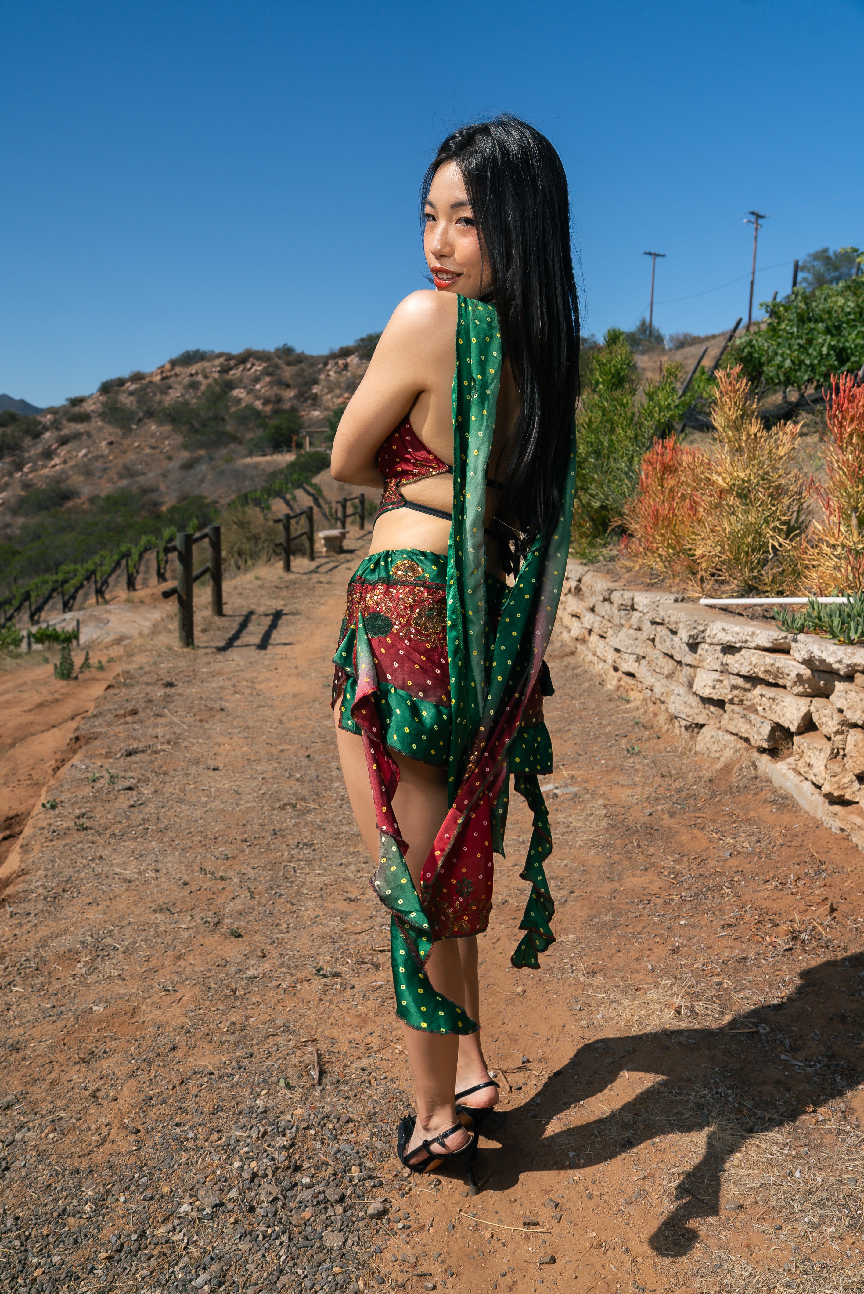 Royal Rose Dream Mini Skirt Set