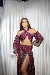 Bohemian Plum Goddess Set