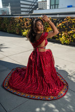 Load image into Gallery viewer, Royal Bandhani Bollywood Set
