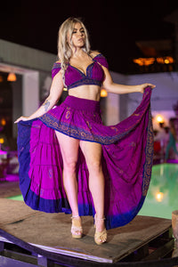 Purple Moonlight Bollywood Set