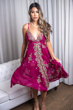 Load image into Gallery viewer, Violet Jewel Magic Dress
