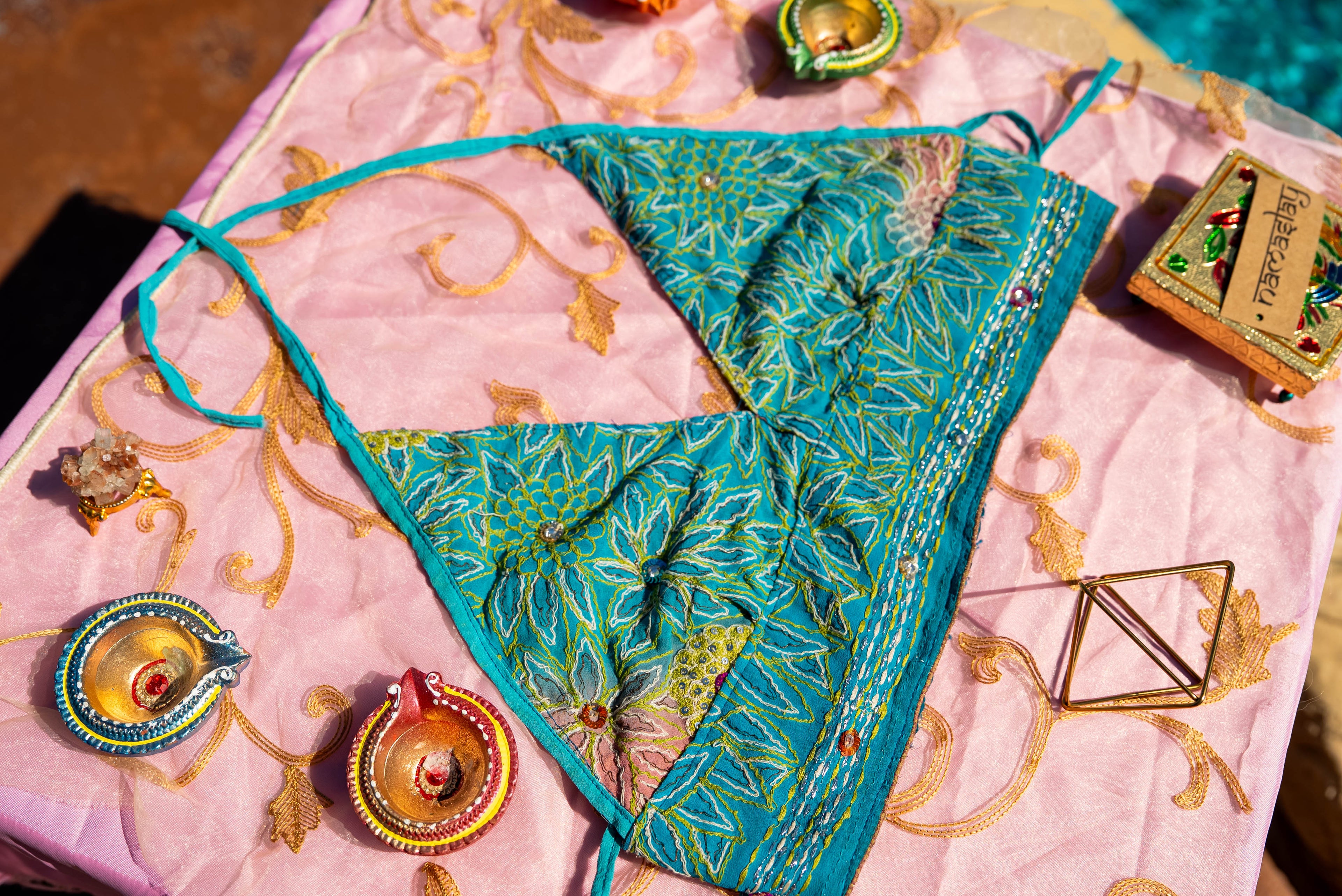 Fairy Flowers Halter top