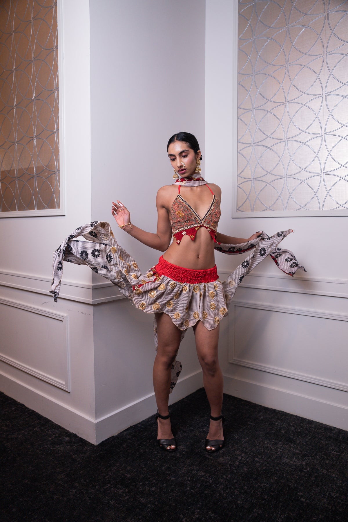 Bohemian Rose Butterfly Set