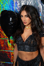 Load image into Gallery viewer, Midnight maharani Jasmine set
