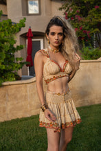 Load image into Gallery viewer, Sahara Rose Micro Mini Skirt Set
