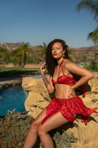 Bohemian Ruby Jungle Set