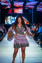 Load image into Gallery viewer, royal lotus babydoll dress
