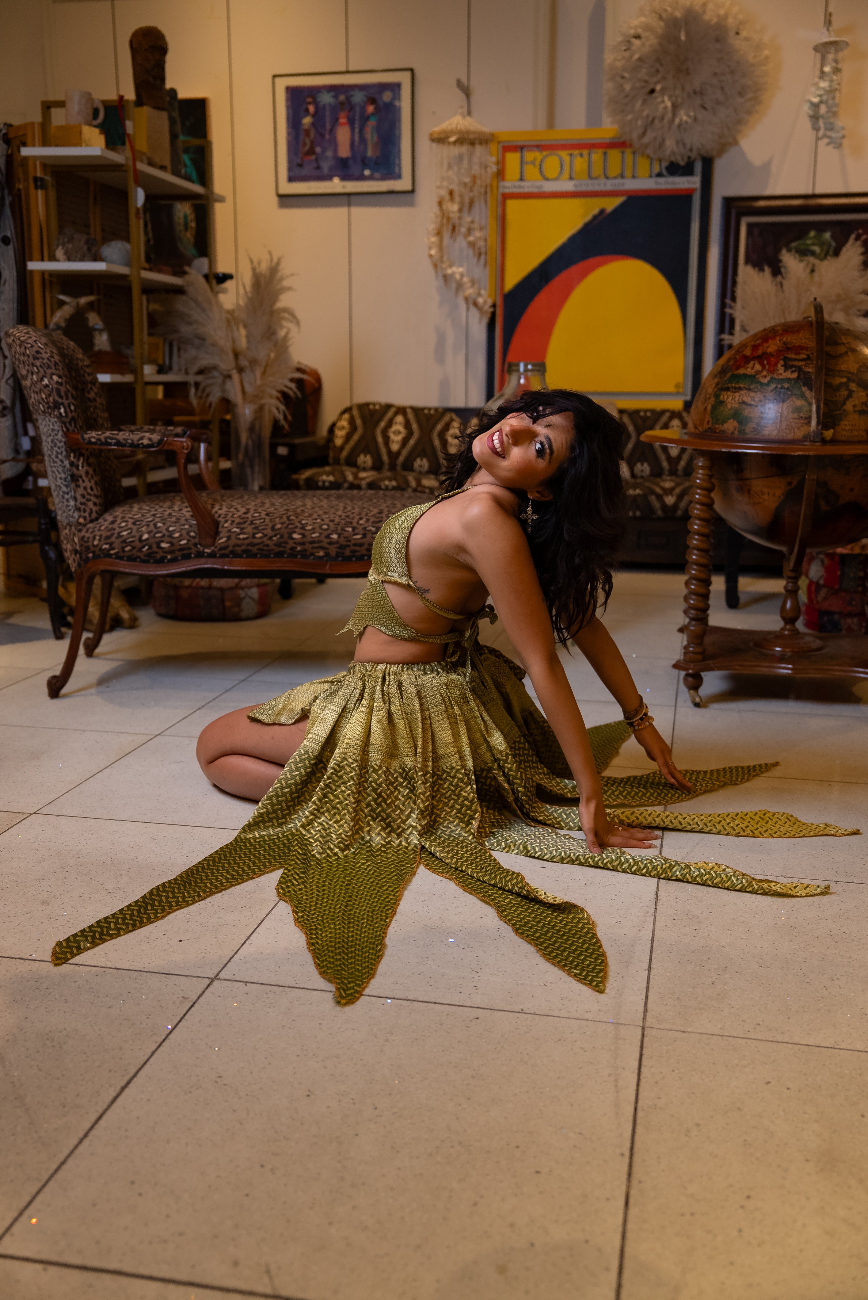 bohemian ivy butterfly set