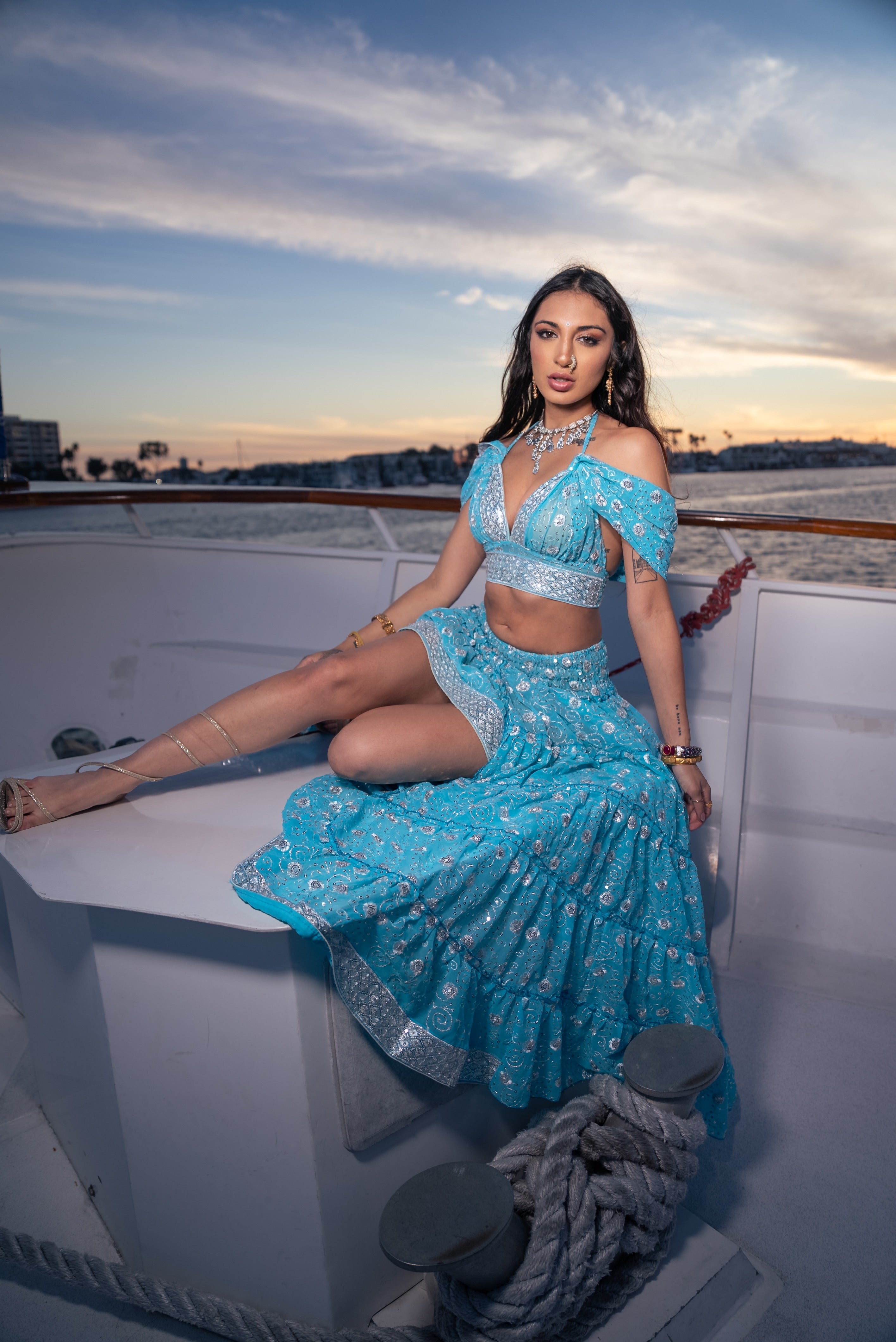 Queen of Diamonds Bollywood Set