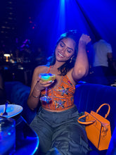 Load image into Gallery viewer, Tangerine Dreams Halter Top
