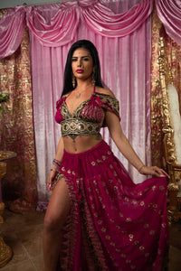 Fuscia Lotus Goddess Set