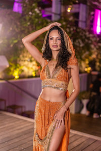 Gold Flowers Gaia Jasmine Set
