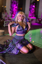 Load image into Gallery viewer, Purple Kaleidoscope Bollywood Set
