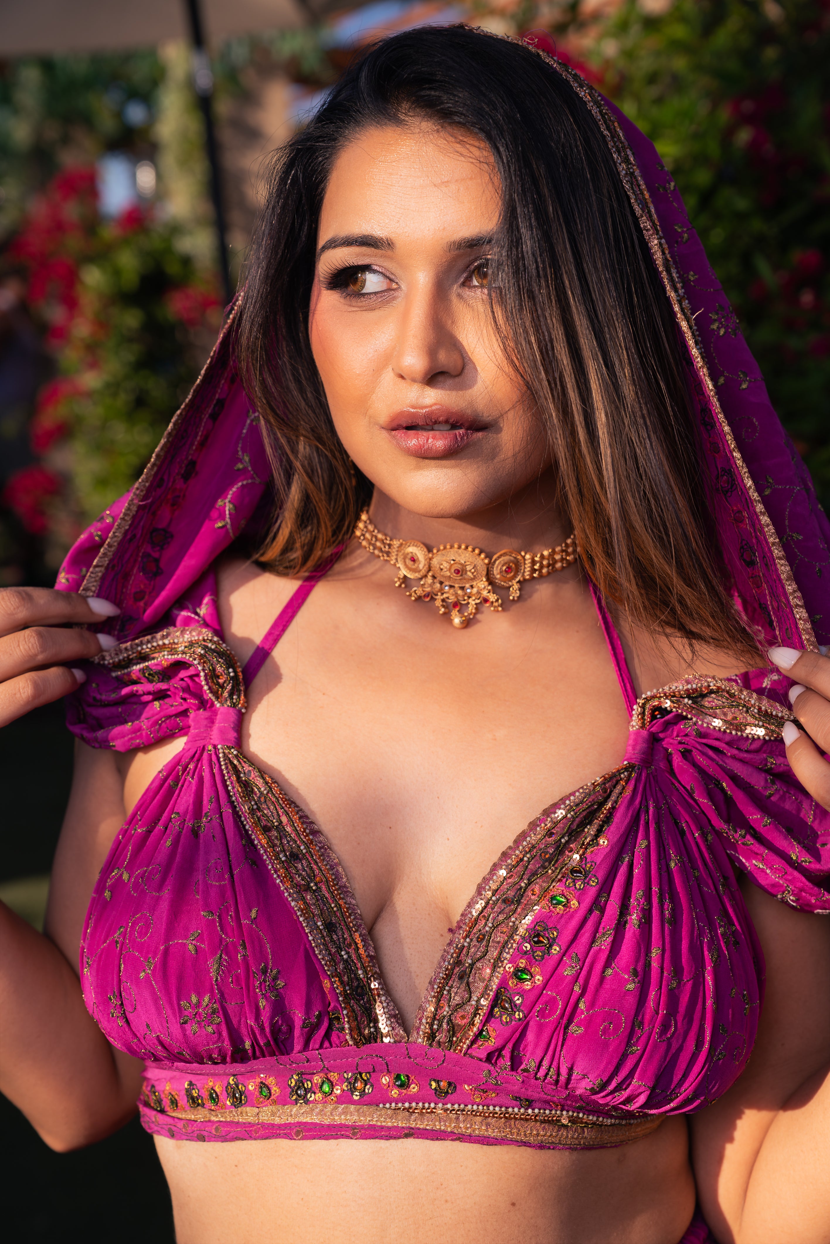 Violet Frequency Goddess Set