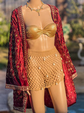 Load image into Gallery viewer, Ruby Excellence Velvet Kimono
