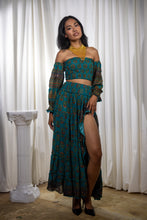 Load image into Gallery viewer, Bohemian Turquoise Bollywood Set
