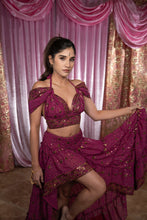 Load image into Gallery viewer, Purple Moon Bollywood Set

