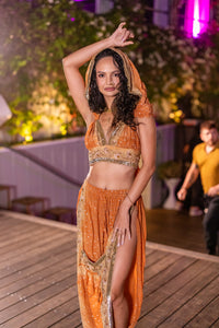 Gold Flowers Gaia Jasmine Set