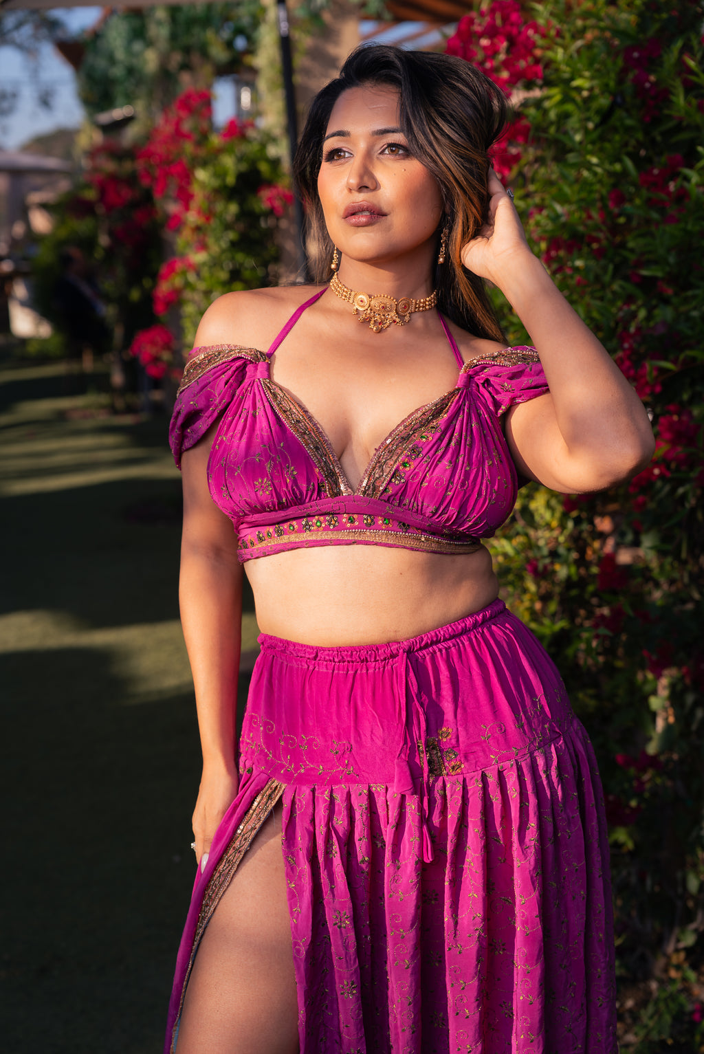 Violet Frequency Goddess Set
