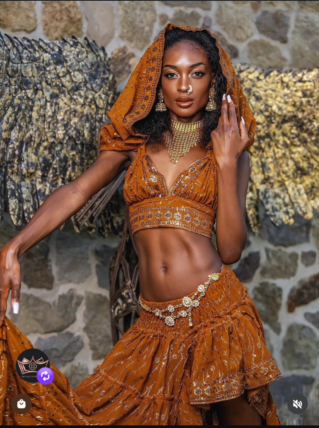 Turmeric Mocha Bollywood Set