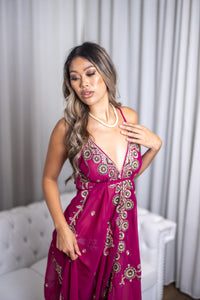 Violet Jewel Magic Dress