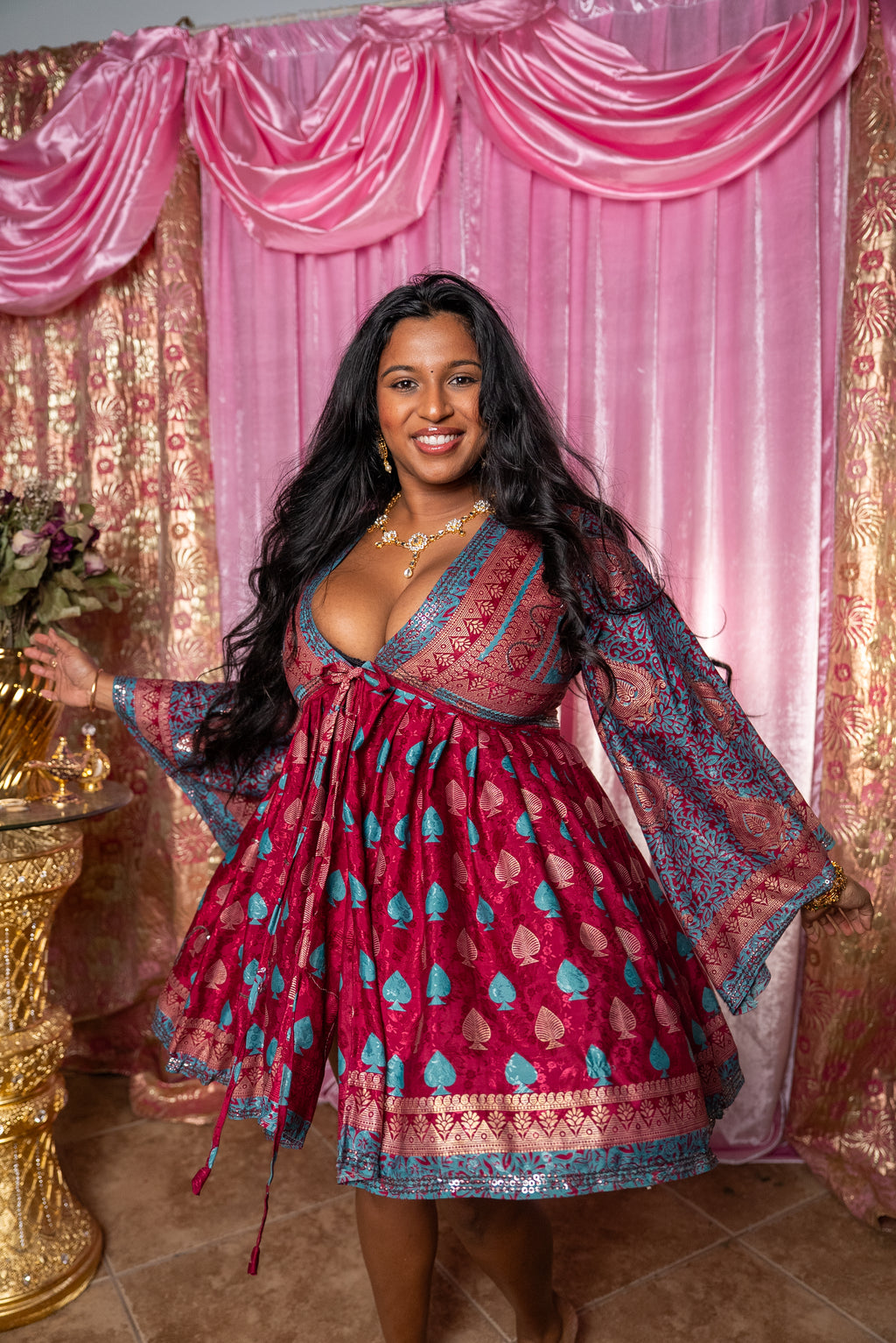 Queen of Hearts Babydoll Dress