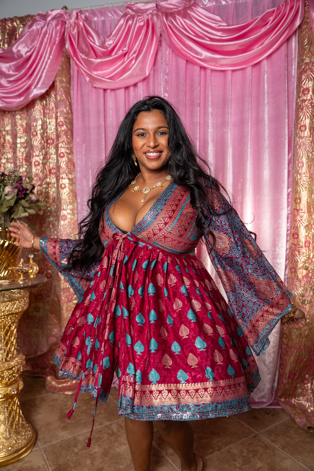 Queen of Hearts Babydoll Dress