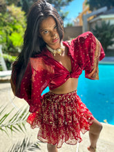 Load image into Gallery viewer, bohemian rani hoodie wrap top
