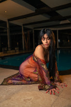 Load image into Gallery viewer, Forbidden Garden Hoodie Kimono
