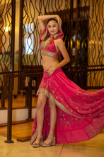 Load image into Gallery viewer, Pink Rose Bollywood Set
