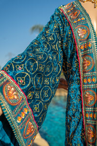 Turquoise Excellence Kimono