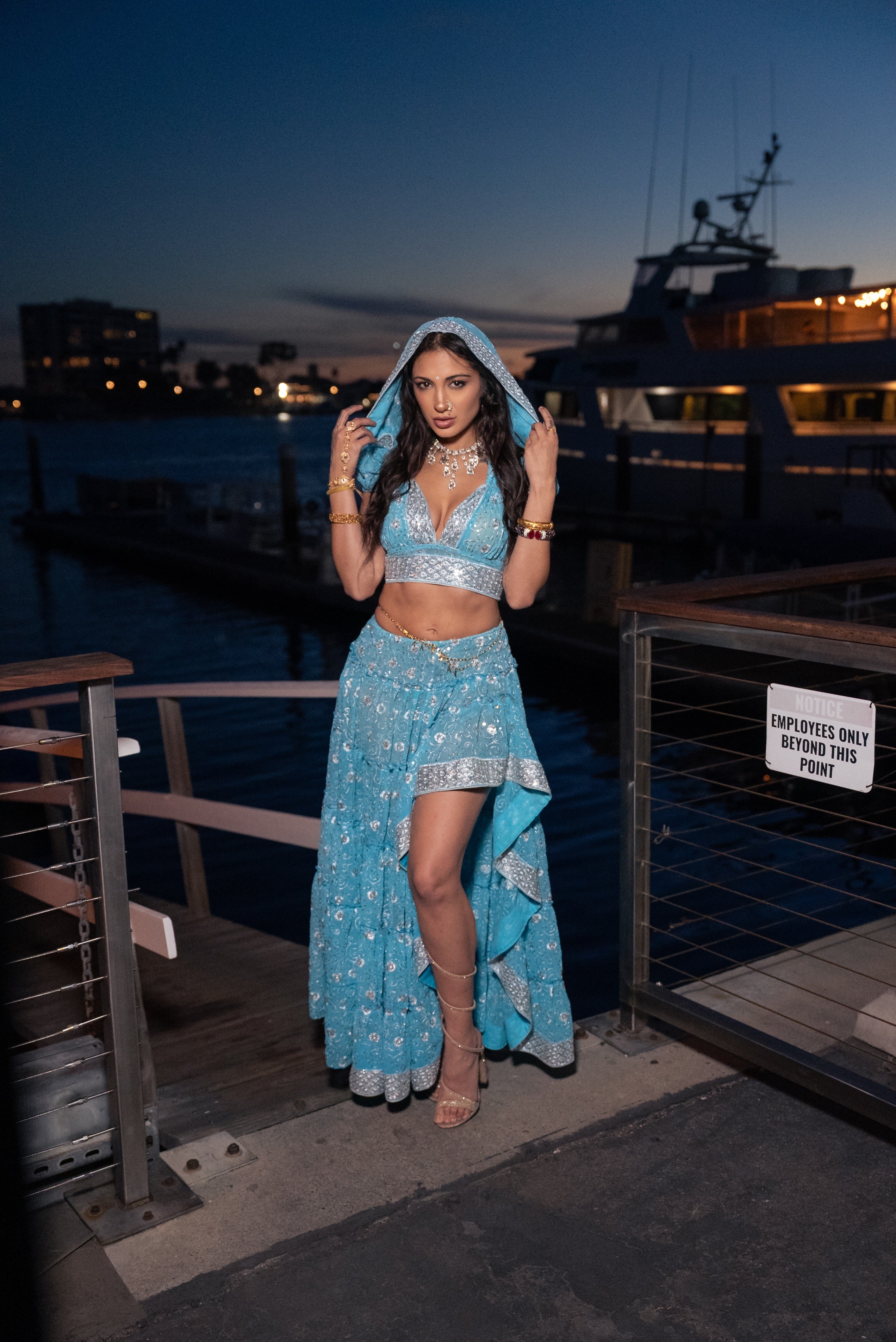 Queen of Diamonds Bollywood Set