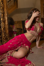 Load image into Gallery viewer, Fuscia Lotus Bollywood Set
