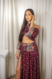 Bohemian Plum Goddess Set