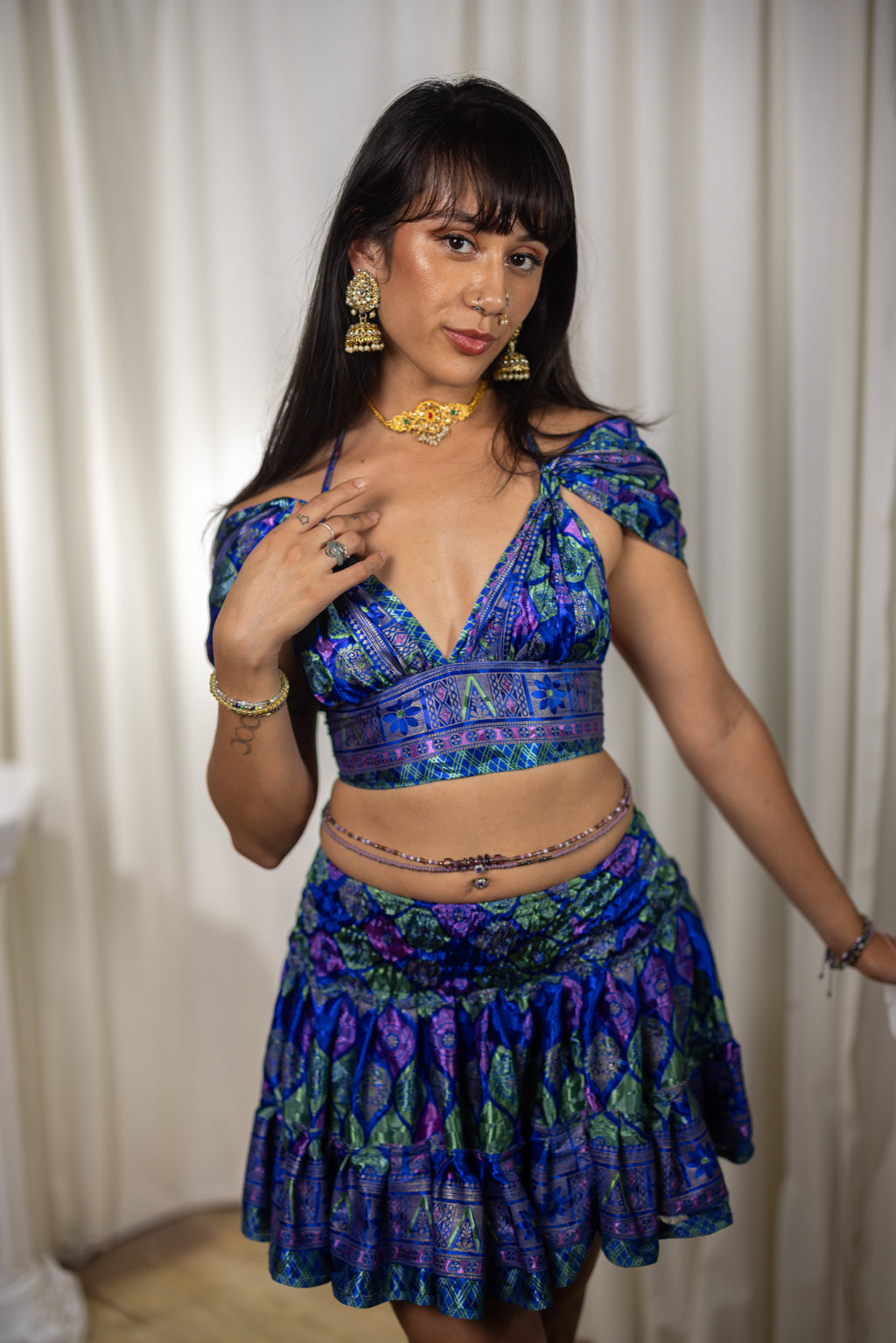 Moonlight Garden Mini Gehr Skirt Set