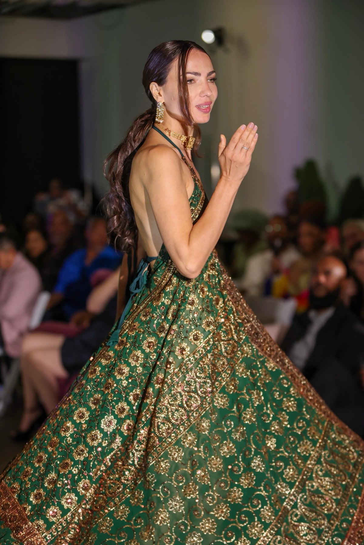 Emerald Celestial Magic Dress