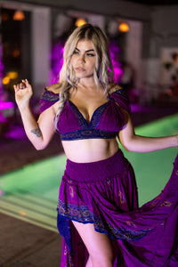 Purple Moonlight Bollywood Set