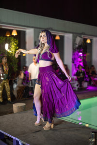 Purple Moonlight Bollywood Set