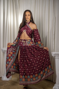 Bohemian Plum Goddess Set