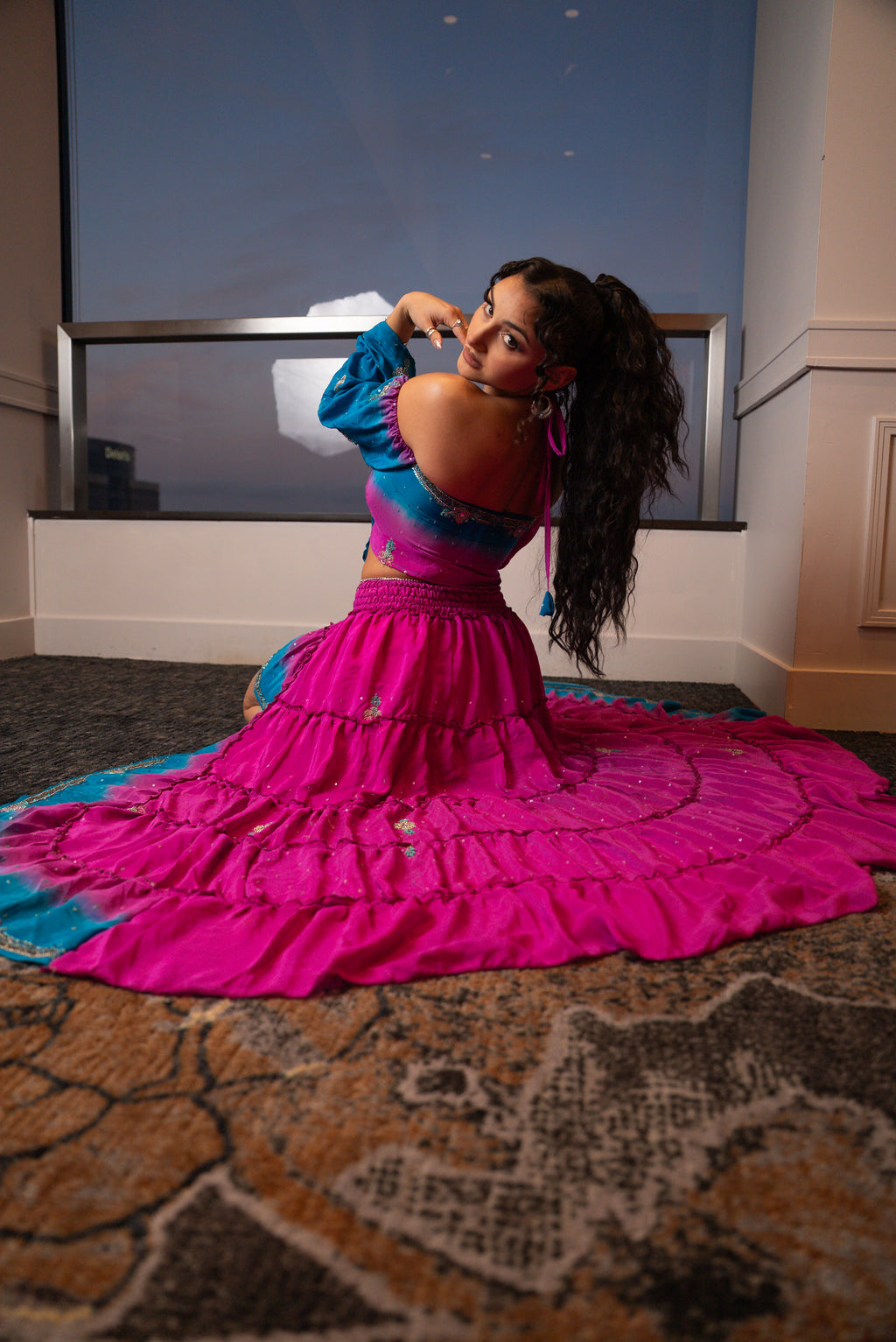 Mermaid Princess Bollywood Set