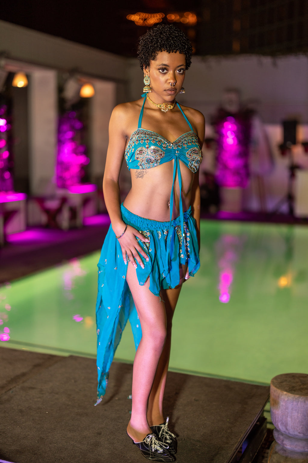 Blue Vortex butterfly set