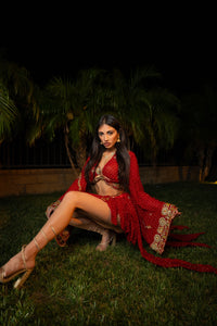 Royal maharani butterfly set