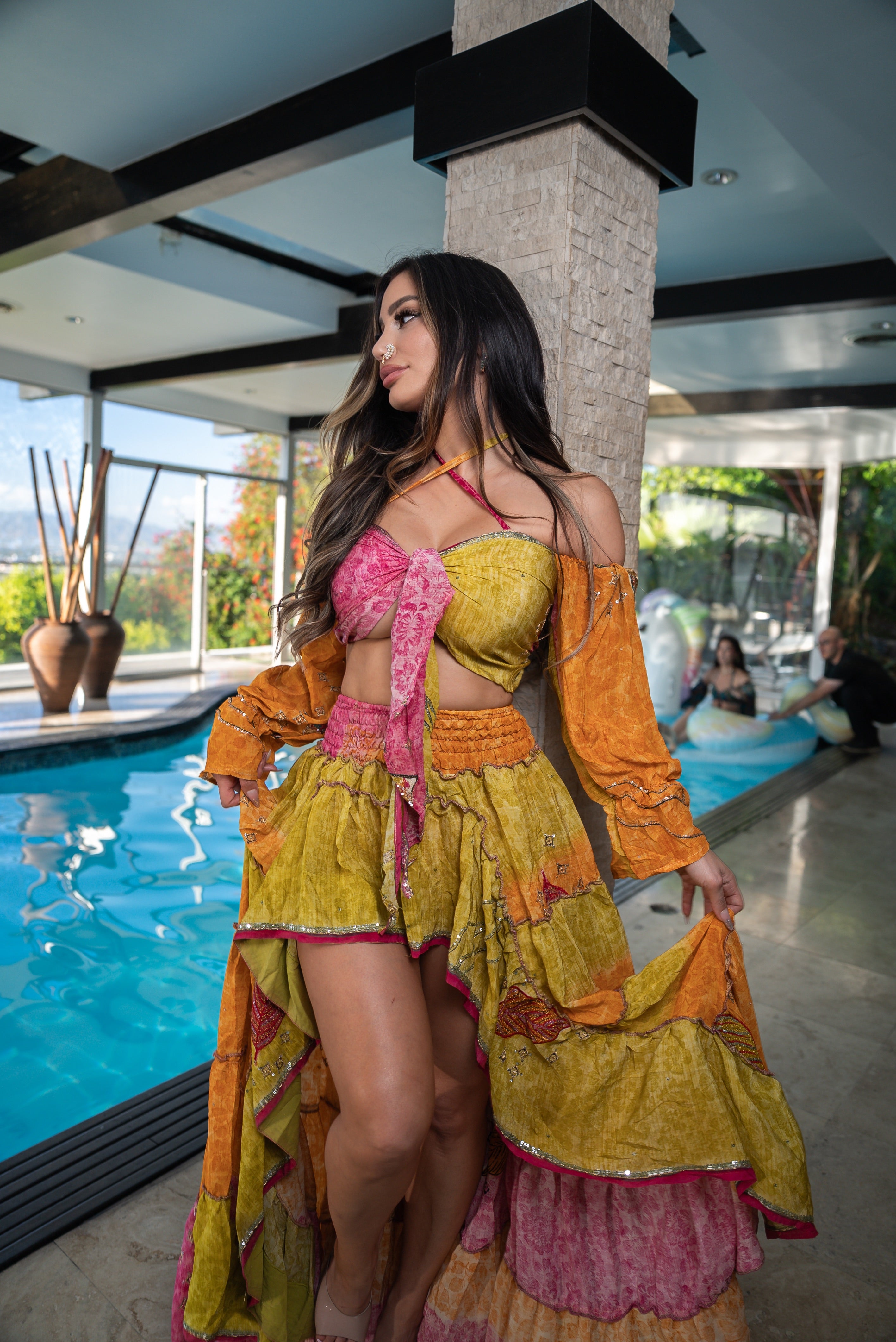 Spring Goddess Bollywood Set