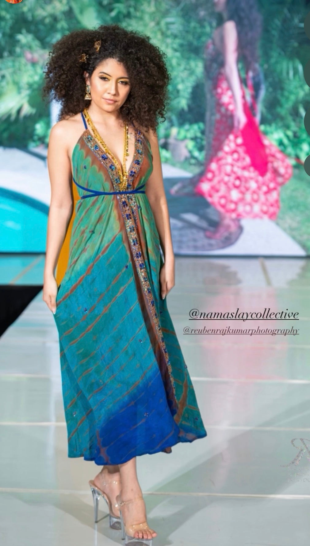 Sapphire Sea Magic Dress