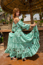 Load image into Gallery viewer, Baby Blue Bandhani Bollywood Set

