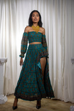 Load image into Gallery viewer, Bohemian Turquoise Bollywood Set
